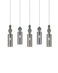 Linear Chandelier Nefeli Nefeli 111/RL 5a graphite-fume pendant linear light